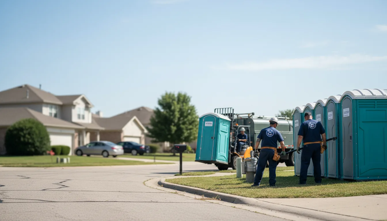 Porta Potty Rental in Mount Vernon, OH near me